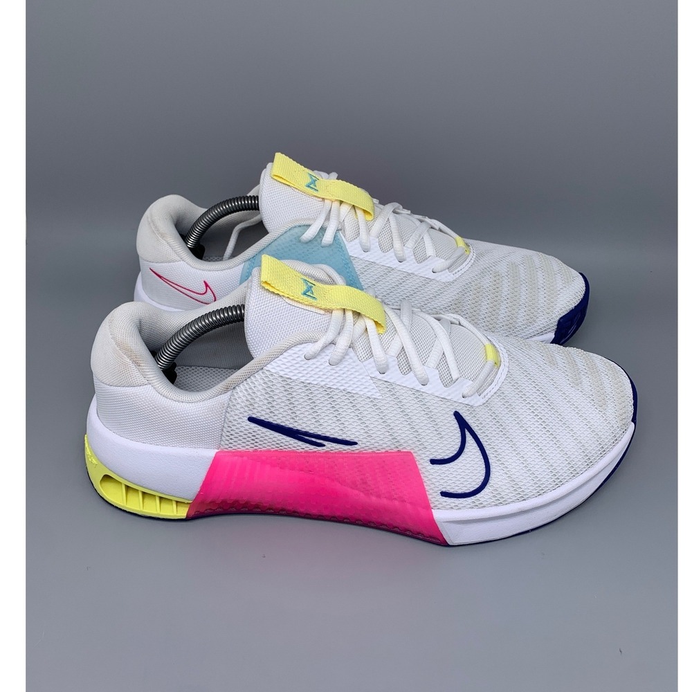 Nike Metcon 9 White Multi-Color Training Shoes DZ2617-102 Men's Sz 11